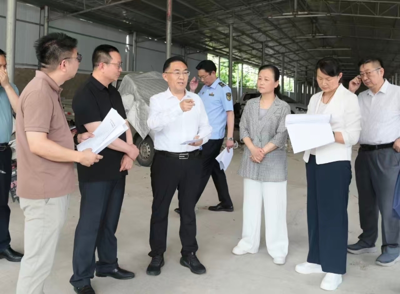 王波赴市经开区调研安全生产工作