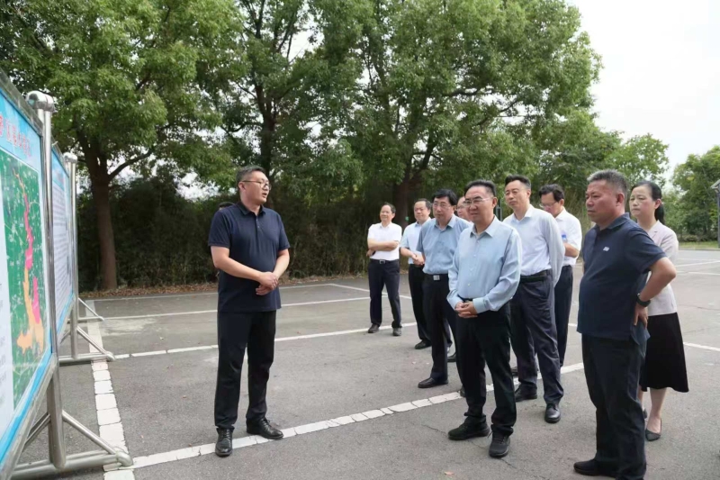 王波赴五河县沱湖省级自然保护区调研