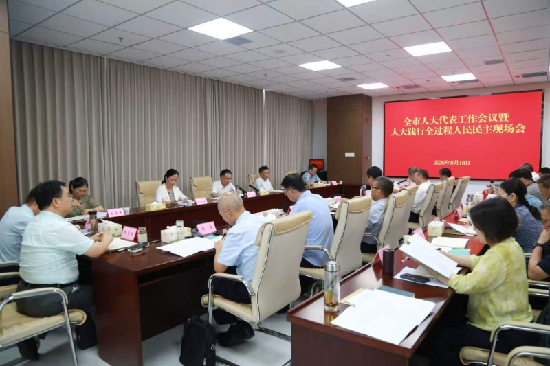 全市人大代表工作会议暨人大践行全过程人民民主现场会召开